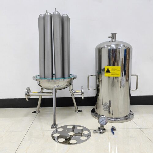 High-Performance Sanitary Filter Housings in Stainless Steel