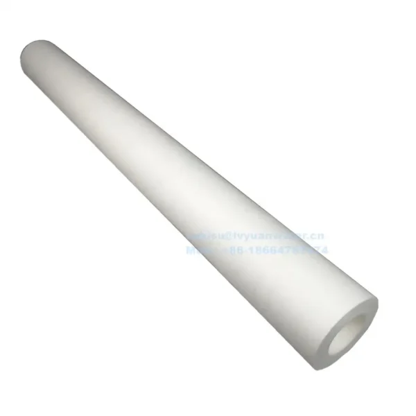 High Flow Jumbo Slim PP PPF Water Filter Cartridge 5 micron for Waste River Sea Well Water Pre-filtering