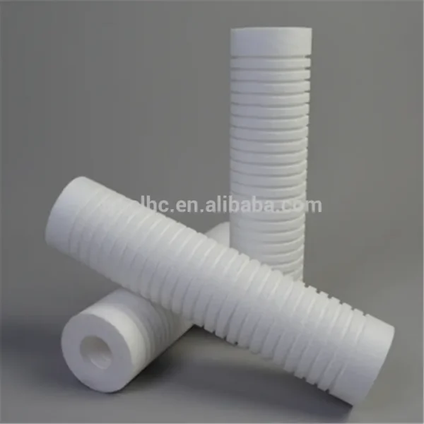 PP Spun Broad Groove Filter Cartridge with 10 20 30 40 inch element