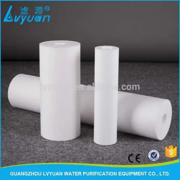 Wholesales PP polypropylene cartridge filter component melt blown with 222 adaptor