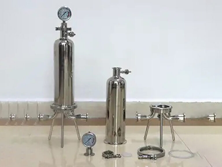 Sanitary Filter Housing 6 Sanitary filter housing