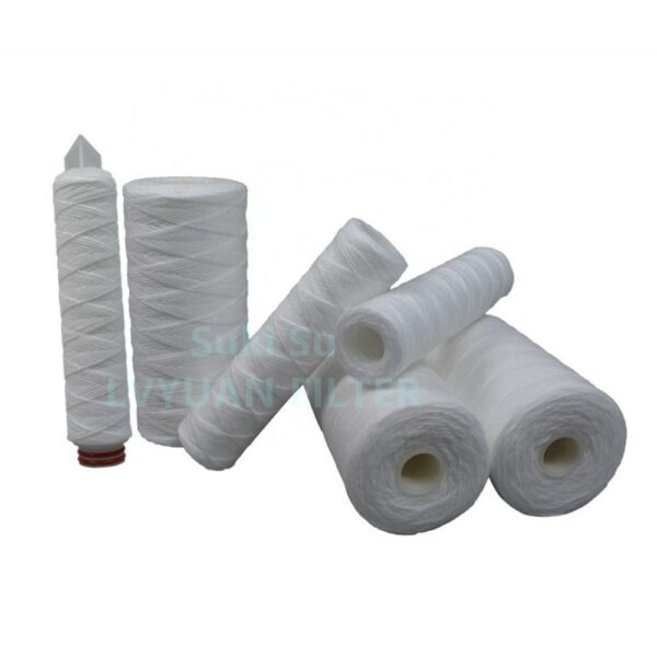 1 5 Micron String Wound Sediment PP Cotton Yarn Filter Cartridge 1 5 Micron String Wound Sediment PP Cotton Yarn Filter Cartridge