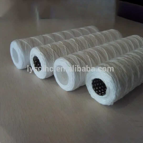 Spiral wound filter cartridge