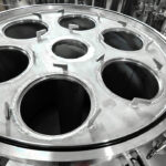 Configuração do alojamento do filtro para as linhas de filtração do produto final numa cervejaria