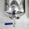 Tanque de armazenamento de água esterilizada em aço inoxidável para sistema de osmose inversa Tanque de armazenamento de água esterilizada em aço inoxidável para sistema de osmose inversa