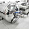 Tanque de armazenamento de água esterilizada em aço inoxidável para sistema de osmose inversa Tanque de armazenamento de água esterilizada em aço inoxidável para sistema de osmose inversa
