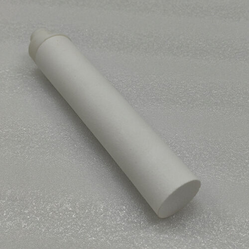 Elemento silenciador de filtro de plástico poroso sinterizado com rosca
