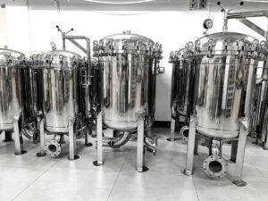 Seleção de caixas de filtro para a filtração de produtos alimentares viscosos