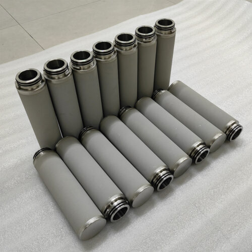 Cartucho de filtro industrial de metal sinterizado com extremidade 226 Cartucho de filtro industrial de metal sinterizado com extremidade 226