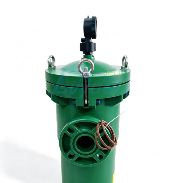 PVDF Chemical-Resistant Bag Filter Housing (5) PVDF Chemical-Resistant Bag Filter Housing for Industry