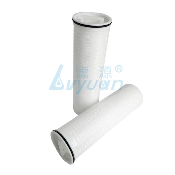 Cartucho de filtro de alto caudal de 20 polegadas 1 Cartucho filtrante de alto caudal de 20 polegadas