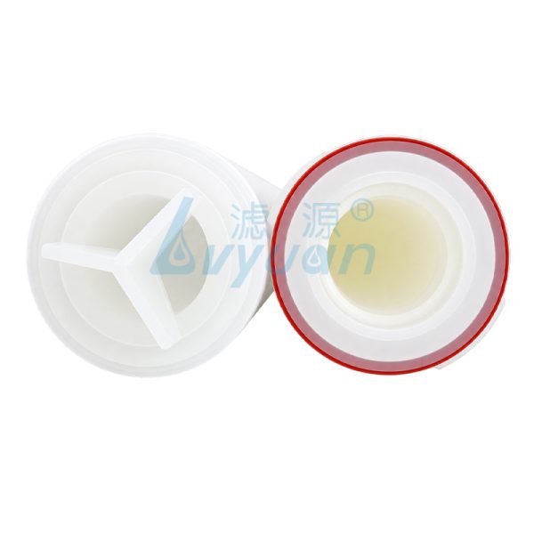 Cartucho de filtro de PP fundido por sopro de 20 polegadas 2 Cartucho filtrante de PP fundido por sopro de 20 polegadas