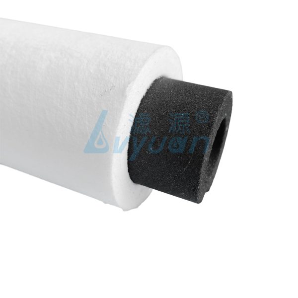 Cartucho de filtro composto de algodão e carbono em PP de 30 polegadas