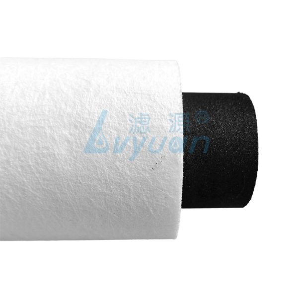 Cartucho de filtro composto de algodão e carbono em PP de 30 polegadas