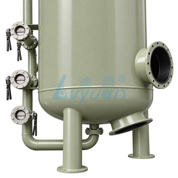 Tanque de filtro de areia multimédia em aço ao carbono 2 Tanque de filtro de areia multimédia em aço ao carbono 2