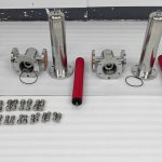 Caixas de filtro de purificação de condensado para linhas de alta temperatura