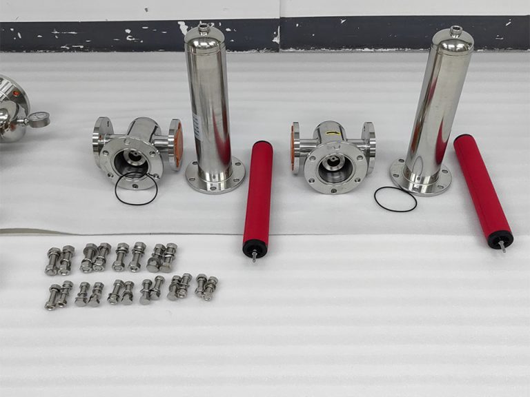 Caixas de filtro de purificação de condensado para linhas de alta temperatura