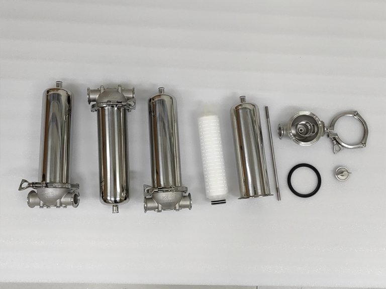 Procedimento de ensaio hidrostático para novos invólucros de filtro